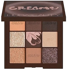 Палетка тіней для повік Huda Beauty Creamy Obsessions Eyeshadow Palette Brown (8.2g) (1249512-1635415978-2)