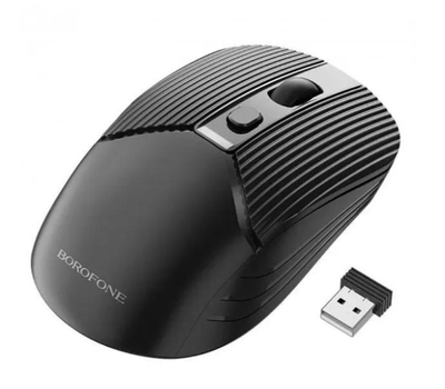 Мышь беcпроводная BOROFONE BG5 2.4G для пк и ноутбуков черная
