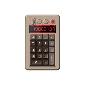 Клавиатура беспроводная 8BitDo Retro 18 Mechanical Numpad с дисплеем C64 Edition