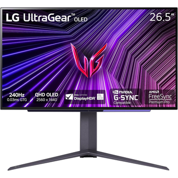 Монитор LG 27" 27GS95QE-B OLED Black 240Hz