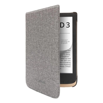 Обложка чехол PocketBook Shell Cover для Pocketbook 618 Basic Lux 4 Grey