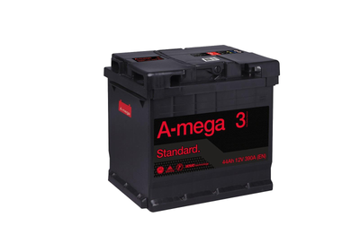 Акумулятор A-mega Standard 6СТ-44-АЗ(0)