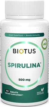 Спіруліна Biotus 500 мг 100 таблеток (BIO-531231)
