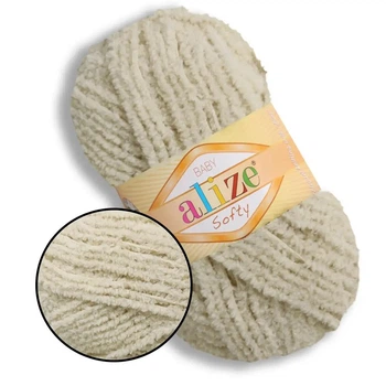 Пряжа для вязания Alize Softy 310 Медовый