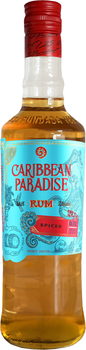 Напій алкогольний Caribbean Paradise with Rum Spiced 0.7 л 37.5% (8414037936621B)