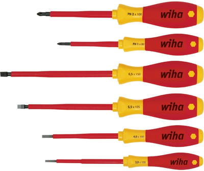 Набор отверток Wiha SoftFinish 6 шт. (4010995008338)