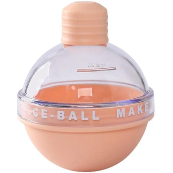 Форма для льда сфера для напитков виски ледяной шар Ice Ball Maker розовый