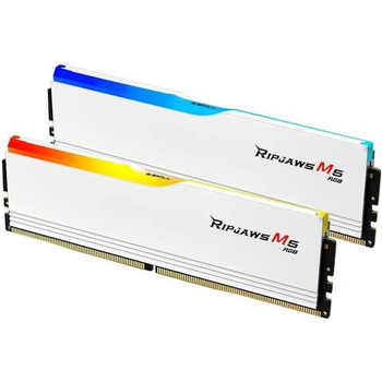 Модуль пам'яті G.Skill Ripjaws M5 RGB White 96GB(2x48GB) DDR5-6400 CL32-39-39-102 1.35V Intel XMP (F5-6400J3239F48GX2-RM5RW)