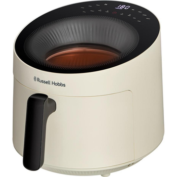 Мультипіч Russell Hobbs Satisfry Panoramic 1500Вт чаша 5л сенсорне керування 10 автоматичних програм пластик/скло кремова (27421-56)