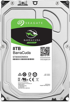 Жорсткий диск Seagate BarraCuda HDD 8TB 5400rpm 256MB 3.5 SATA III (ST8000DM004)