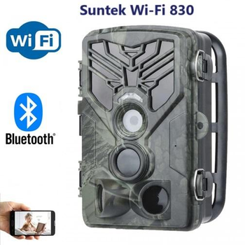 Фотопастка Suntek Wi-Fi 830 24МП до 256Gb з Bluetooth та віддаленим керуванням через додаток на смартфон