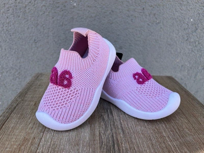 Дитячі кросівки для дівчинки сітка Apawwa pink 25 р, рожевий