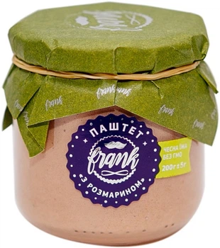 Паштет Frank с розмарином 200 г