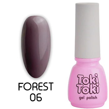 Гель-лак (коричнево-фиолетовый) Forest FS05 Toki Toki 5 мл