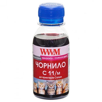 Чернила WWM Canon CL511/513/CLI521М/CLI426M 100 мл Magenta (C11/M-2)
