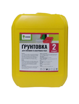 Грунтовка универсальная (стандарт 2) OXIDOM, 1 л, бесцветный, матовый