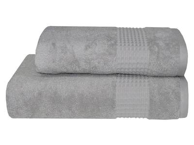 Полотенце Parisa Home Terry Waffle - J-403 светло-серый 50*90 (550 г/м2)