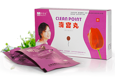 Китайські фітотампони Bang De Li "Clean Point" гінекологічні лікувальні тампони клін поінт на травах для жінок, ваакумовані (6 шт)