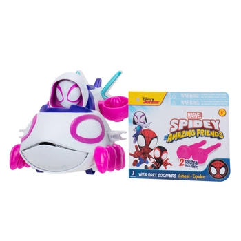 Машинка Spidey Little Vehicle Web Dart Zoomers Привид-павук (Ghost-Spider) (SNF0289)