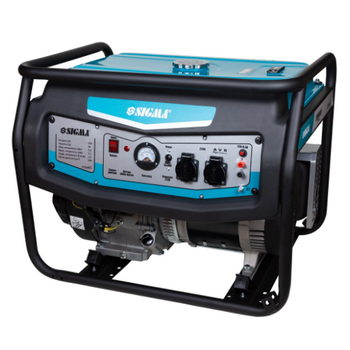 Генератор бензиновий 3,5/4,0 кВт 15 л 4-х тактний ручний запуск 220V SIGMA