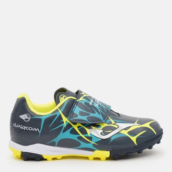 Дитячі футбольні бутси-сороконіжки для хлопчика Joma Super Copa Jr 2503 SCJS2503TFV 27 Темно-сині (8447150426151)