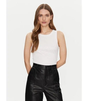 Топ с паетками Guess S белый W5GP06KCS10 50610