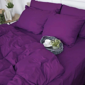 Простынь MirSon King Size 240x260 см 3220 Oriana Сатин Premium (2200001730595)