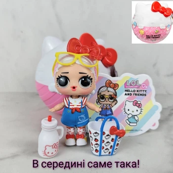 Ігровий набір Lol surprise hello kitty і friends Hello kitty QT лялька лол хелло Кітті та друзі. 523840