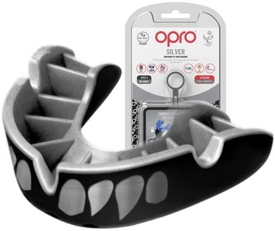 Капа Opro Silver доросла 11+ Silver Jaws (art.102502012) (Silver_Jaws)