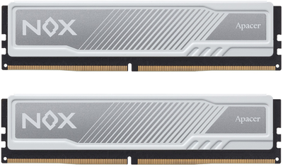 Оперативна пам'ять Apacer DDR4-3600 32678MB PC4-28800 (Kit of 2x16384) NOX White (AH4U32G36C25YMWAA-2)