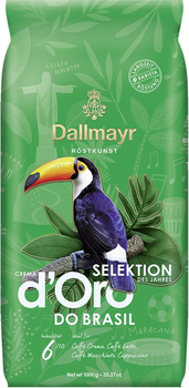 Кофе в зернах Dallmayr Crema D'oro Selektion Do Brasil 1 кг