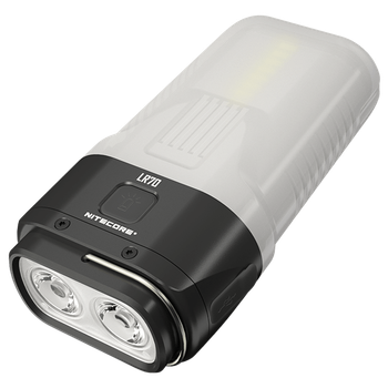 3в1 - Ліхтар кемпінговий, ручний + Power Bank Nitecore LR70 (400 люмен, 3000 люмен, Red 10 люмен, 1-2x21700, USB Type-C)
