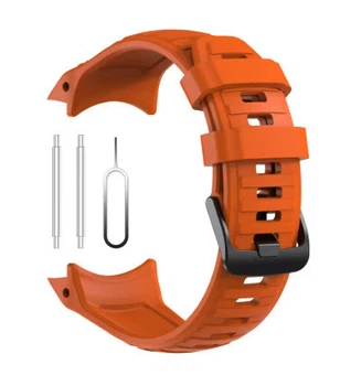 Ремешок для Garmin Instinct 2X Solar Гармин Инстинкт 2X Солар (оранжевый)
