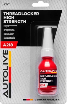 Герметик фиксатор резьбы (Autolive) High 275 красный 10мл. A218