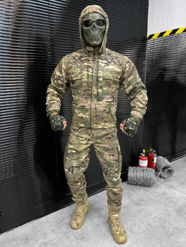 Тактический костюм с регулируемыми манжетами из саржи Multicam M