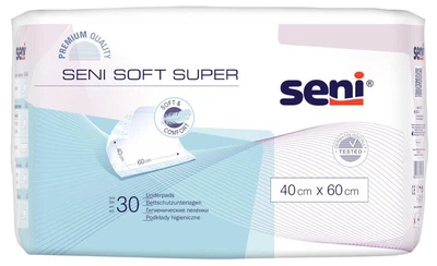 Пелюшки одноразові Seni Soft Super 40x60 см 30 шт