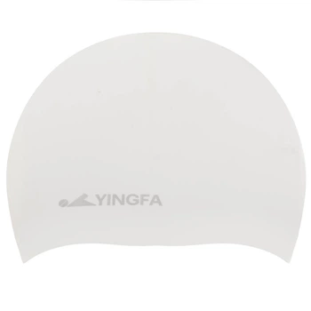Шапочка для плавания силиконовая для взрослых Yingfa Classic 0081-1 White