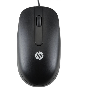 Мышка HP QY775AA, проводная оптическая, PS/2, 2 кнопки, 800 DPI, USB, черная