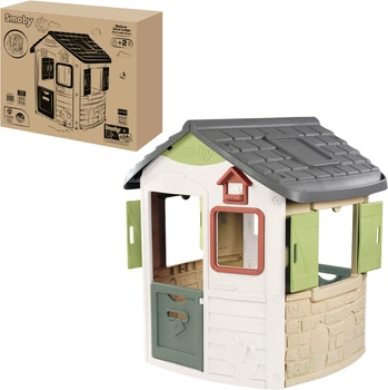 Дом лесника Smoby Toys Life Нео со ставнями 123x115x132 см (7600810504) (3032168105041)