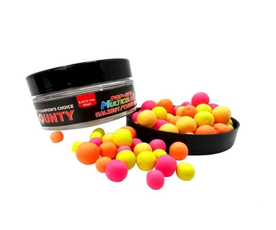 Поп-ап BOUNTY MULTICOLOR HALIBUT / TIGER NUT 8мм 50шт.,HT035