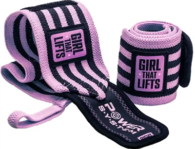 Кистевые бинты Power System PS-3510 Wrist Wraps GTL Pink (PS-3510PI-0)