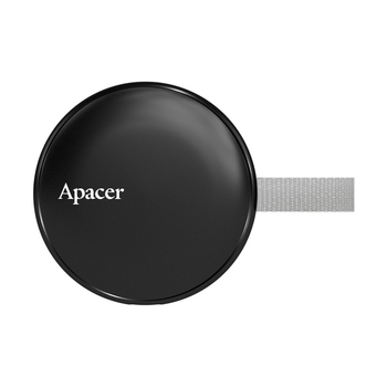Портативний SSD Apacer Magnetic AS725 512 GB USB 3.2 Gen.2 Type-C MagSafe Black (AP512GAS725B-1)