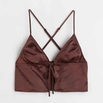 Топ H&M 42 коричневий 1041067139