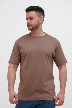 Футболка однотонная Trend Collection 001-1 Кэмел (CAMEL, кол.B6) M