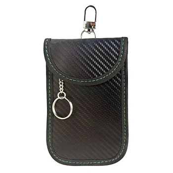 Экранирующий чехол от угона для автомобильного ключа Alitek Black/Green (62172)