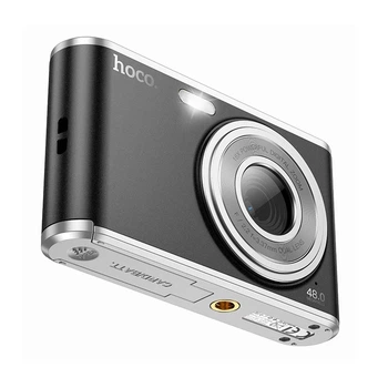 Фотокамера HOCO Dual-Lens digital camera DV203 |48MP, 30fps/1920p, 2.8" IPS HD| черная