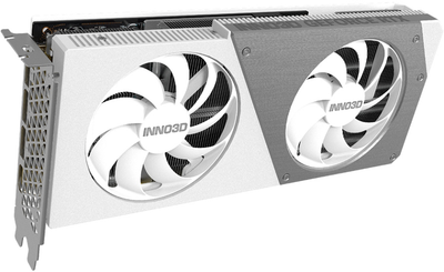 Відеокарта INNO3D PCI-Ex GeForce RTX 4070 Ti Super Twin X2 OC White 16GB GDDR6X (256bit) (2640/21000) (HDMI, 3 x DisplayPort) (N407TS2-166XX-186156W)