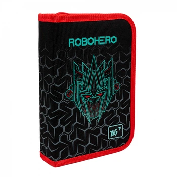 Пенал твердий одинарний з клапаном Yes Robohero HP-03