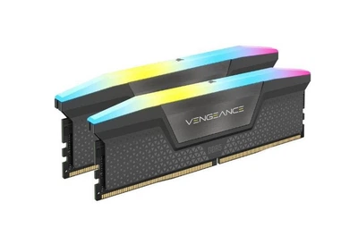 Оперативная память DDR5 64 Gb (5200 MHz) (Kit 32 Gb x 2) Corsair Vengeance RGB AMD EXPO (CMH64GX5M2B5200Z40K)