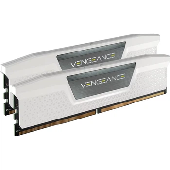 Оперативная память DDR5 32 Gb (6400 MHz) (Kit 16 Gb x 2) Corsair Vengeance White (CMK32GX5M2B6400C32W)
